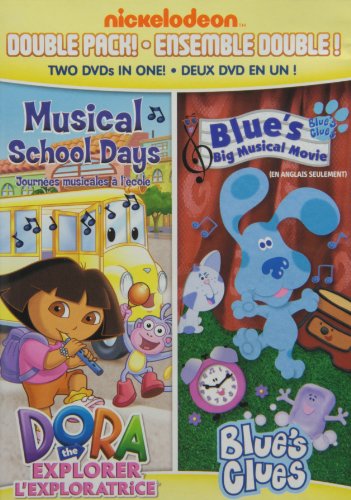 DORA & BLUE'S CLUES DOUBLE FEATURE: DORA MUSICAL SCHOOL DAYS & BLUE'S BIG MUSICAL MOVIE (BILINGUAL)
