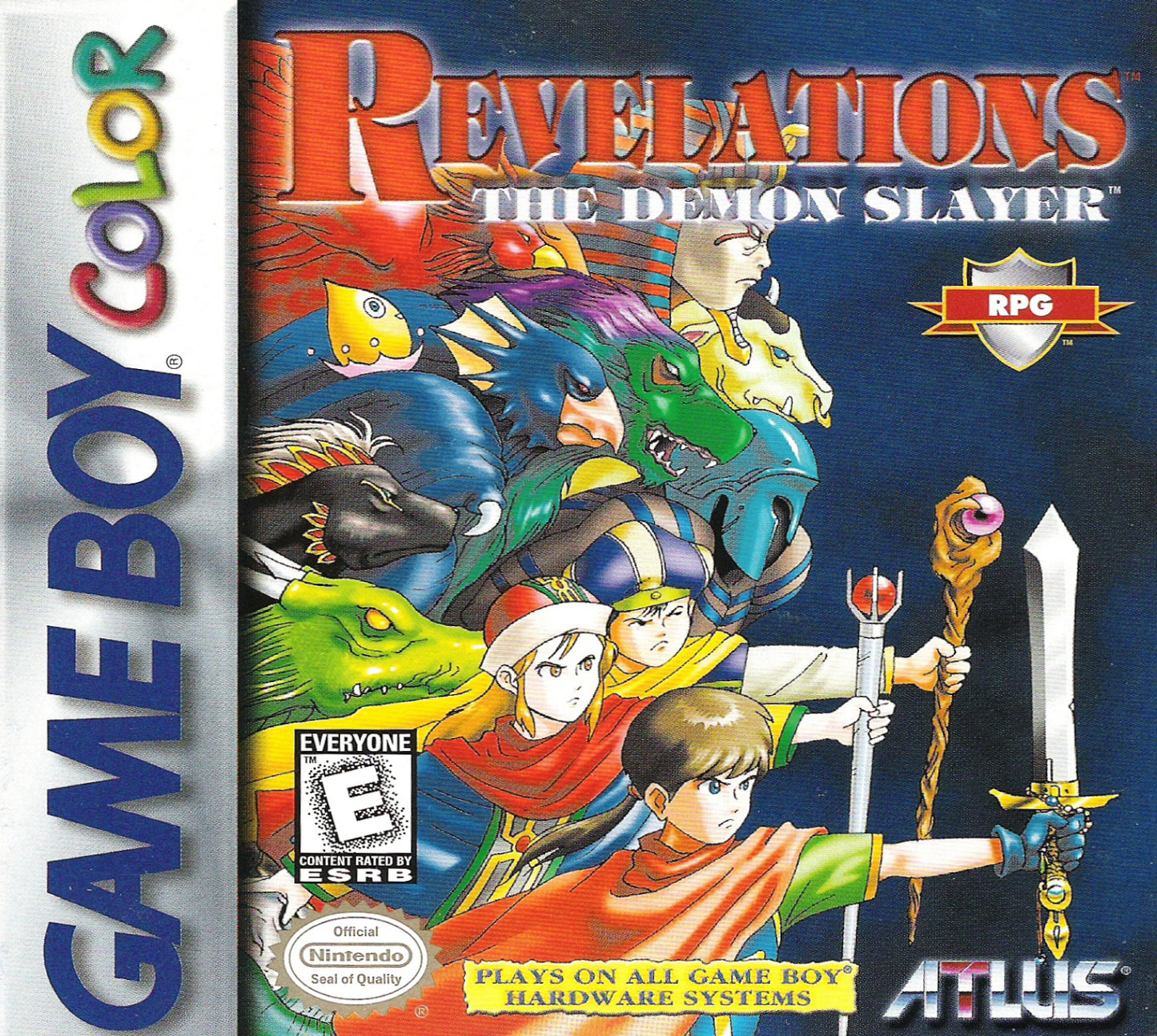REVELATIONS: THE DEMON SLAYER - GBC