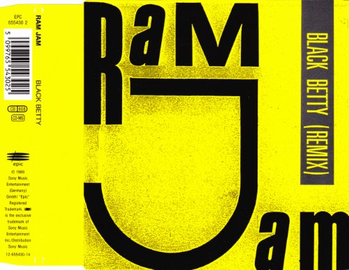 RAM JAM - BLACK BETTY (CDS)