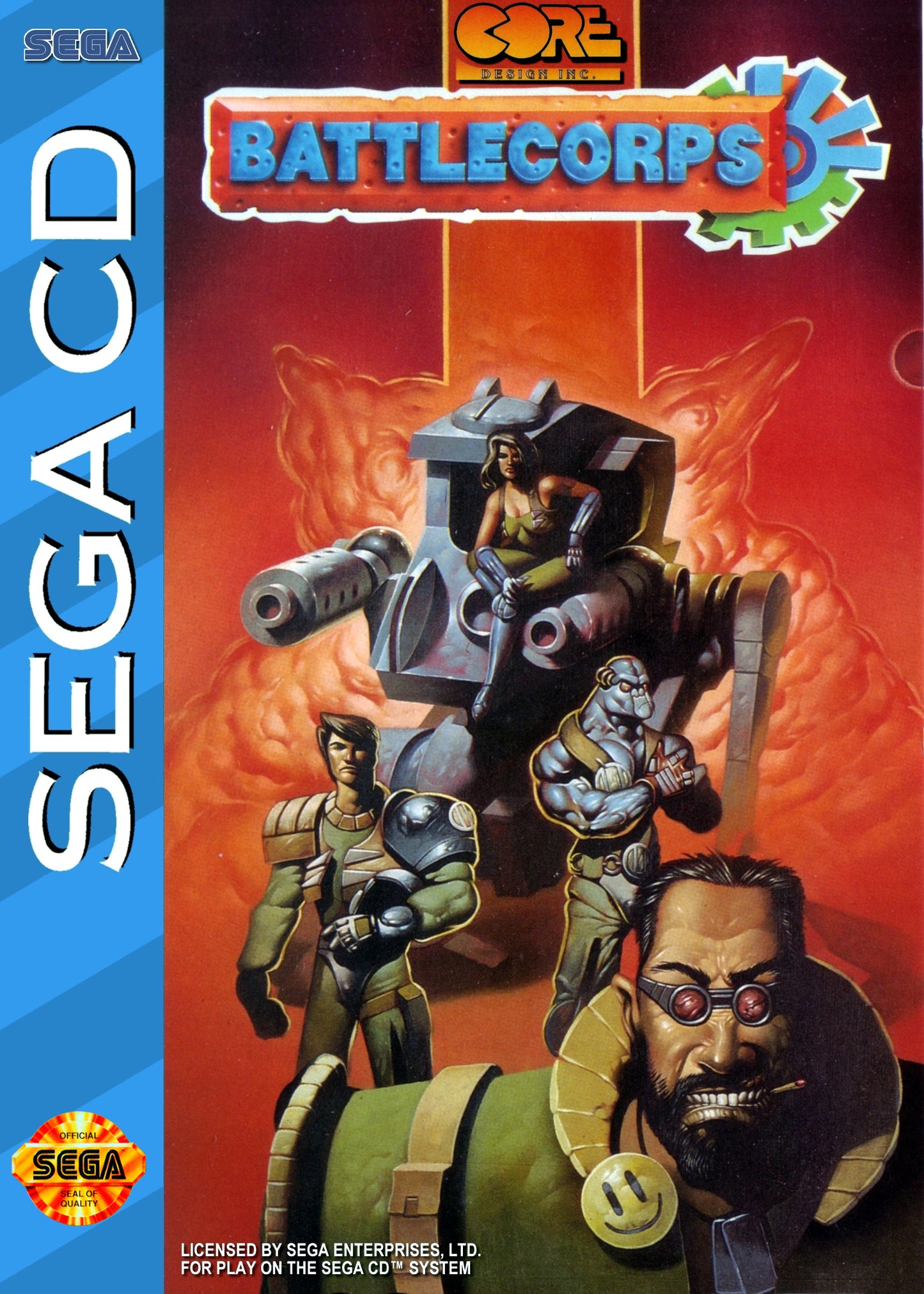 BATTLECORPS - SEGACD