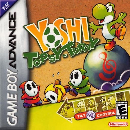 YOSHI TOPSY TURBY - GBA