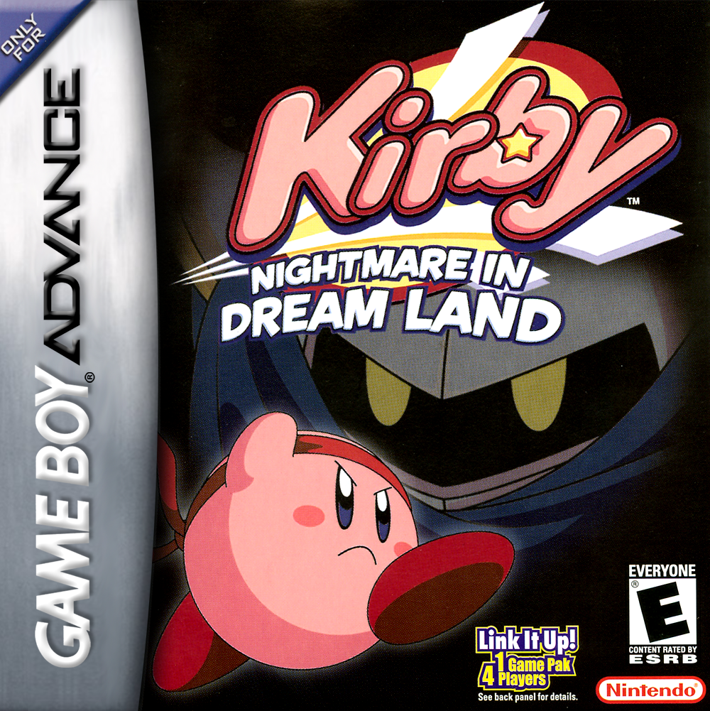 KIRBY: NIGHTMARE IN DREAMLAND - GBA