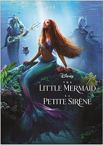 LITTLE MERMAID (MOVIE) - DVD-2023-HALLE BAILEY