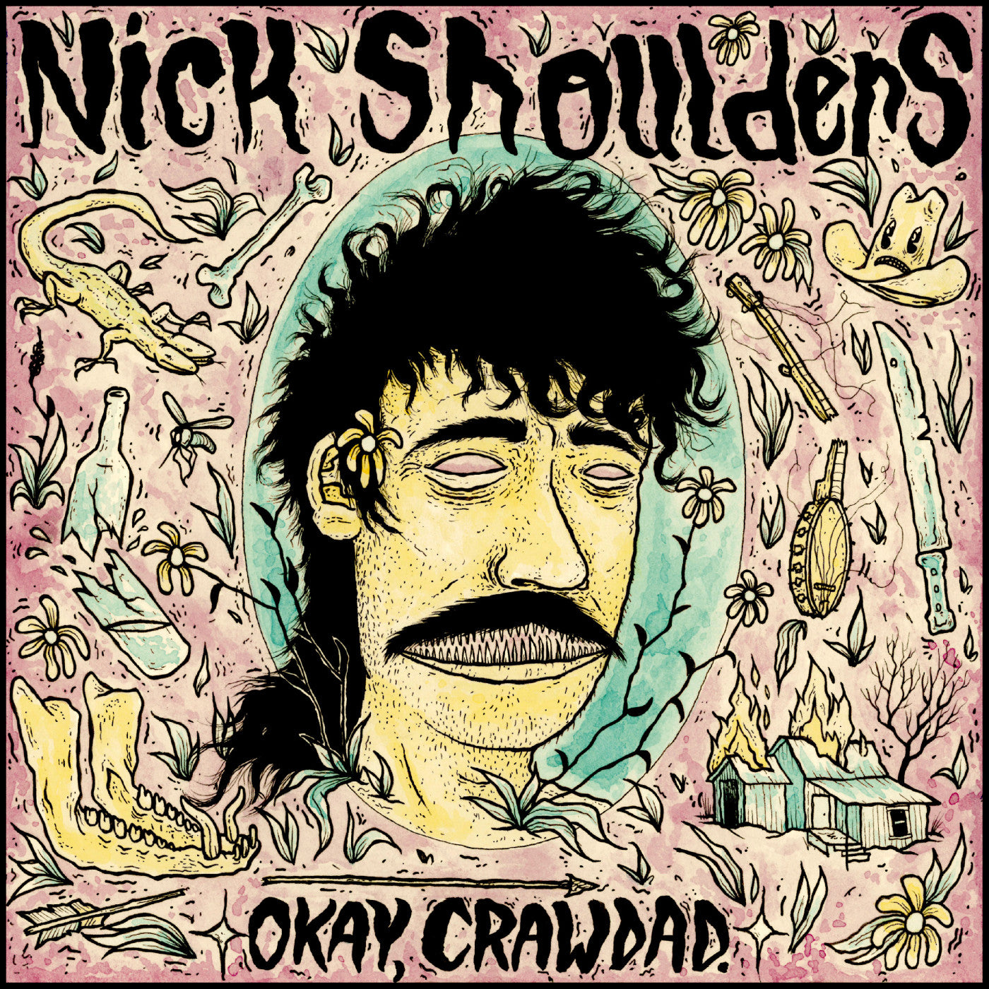 SHOULDERS, NICK - OKAY, CRAWDAD. (VIOLET VINYL)