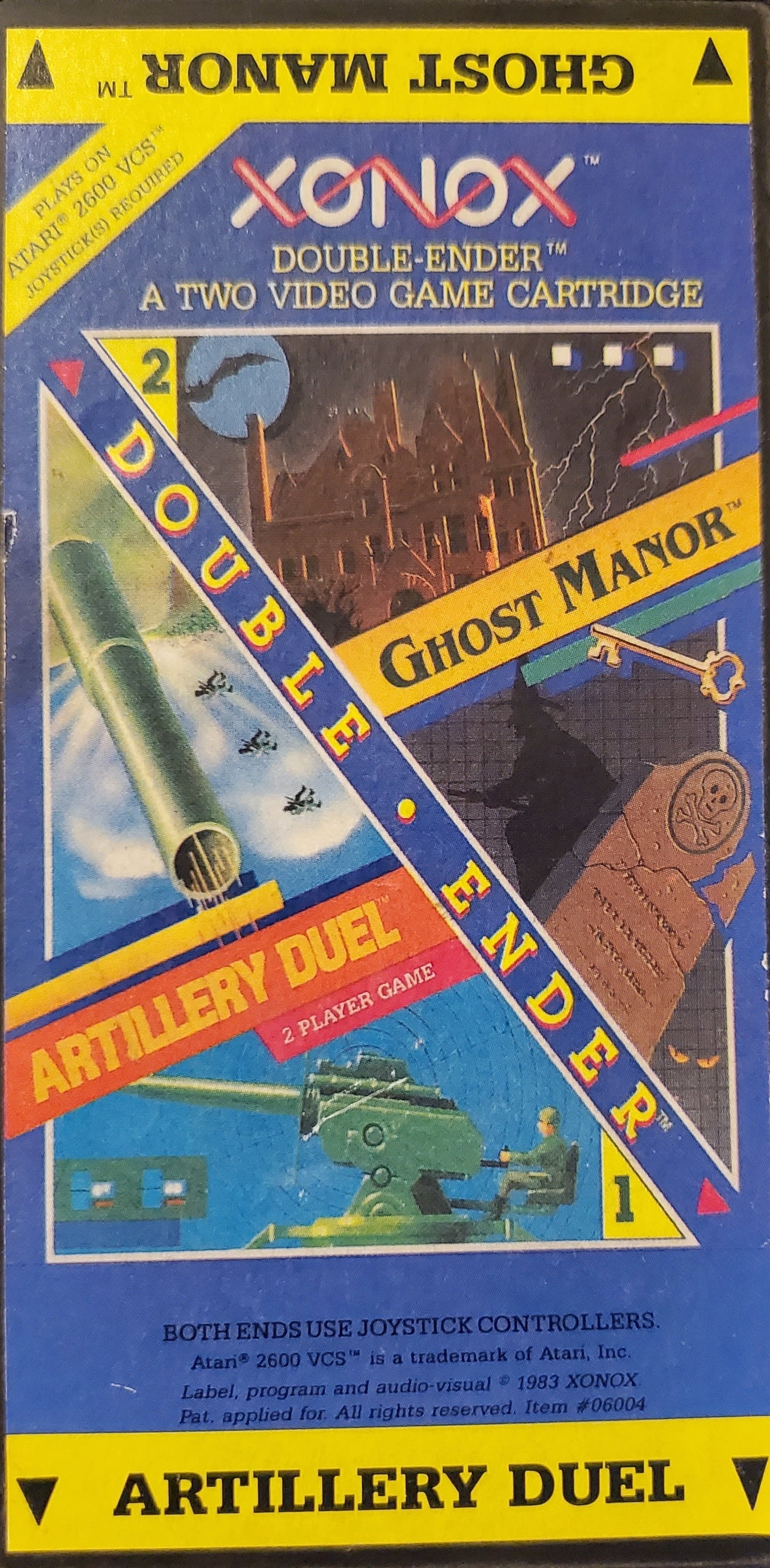 ARTILLERY DUEL/GHOST MANOR - ATARI2600