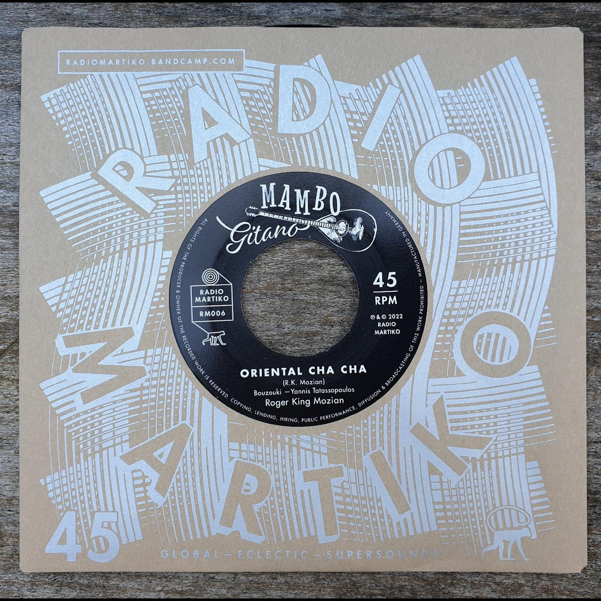 ROGER KING MOZIAN - ORIENTAL CHA CHA / SIROCCO