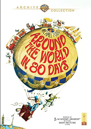 AROUND THE WORLD IN 80 DAYS - DVD-1956-DAVID NIVEN-WARNER ARCHIVE COLL