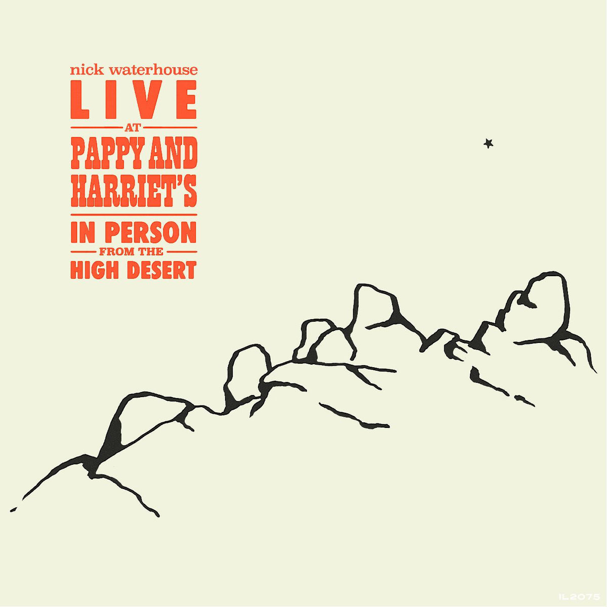 WATERHOUSE, NICK - LIVE AT PAPPY & HARRIET'S: IN PERSON FROM THE HIGH DESERT