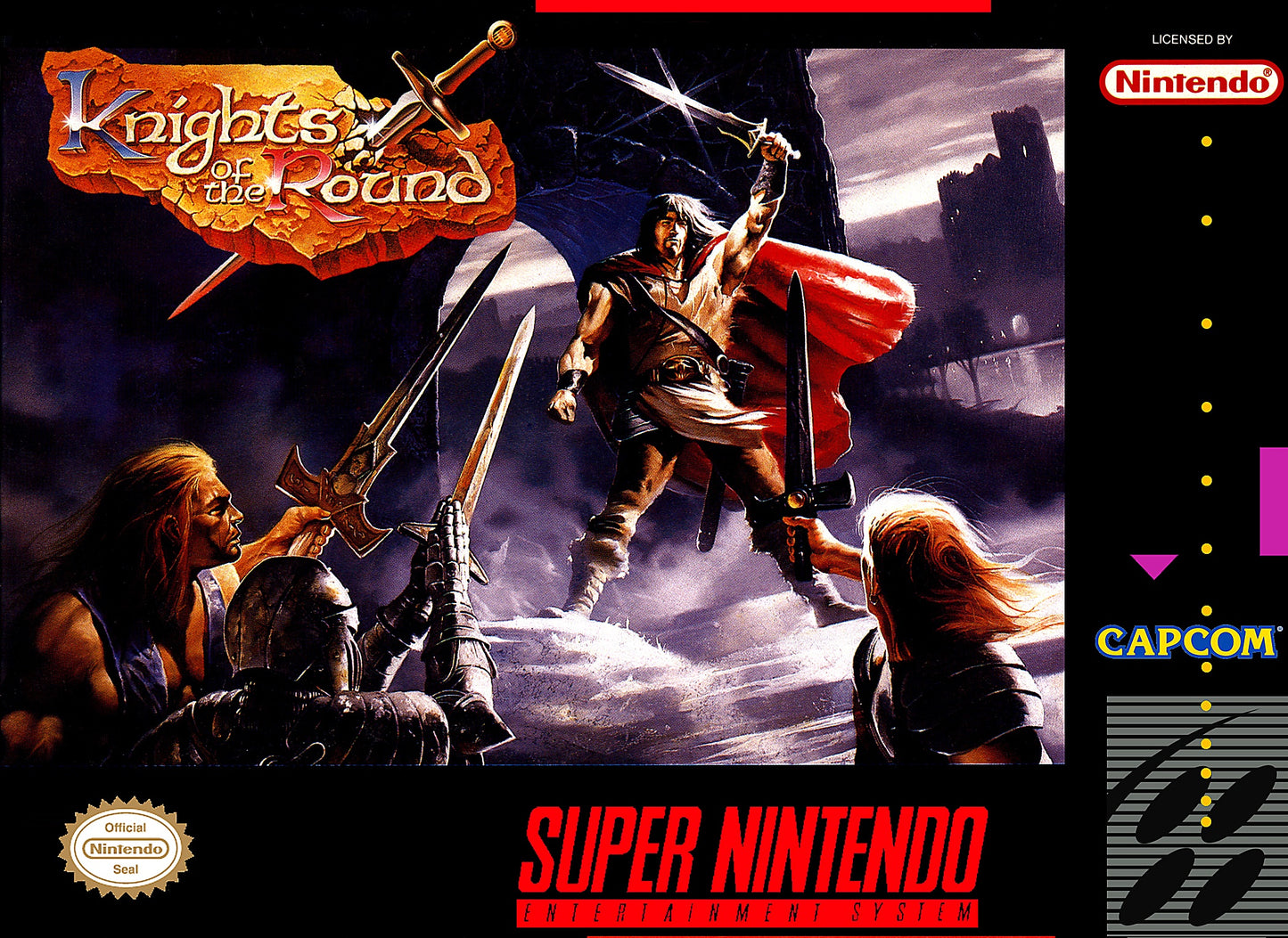 KNIGHTS OF THE ROUND - SNES