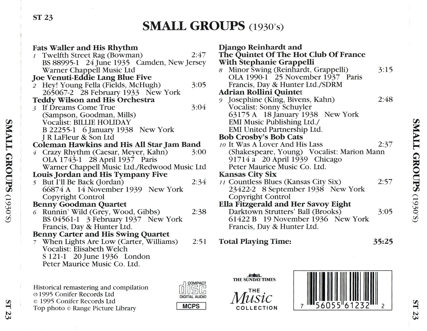 VARIOUS - SMALL GROUPS