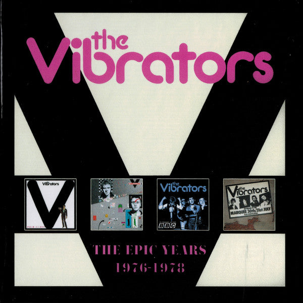 VIBRATORS - EPIC YEARS 1976-1978 (4CDS)