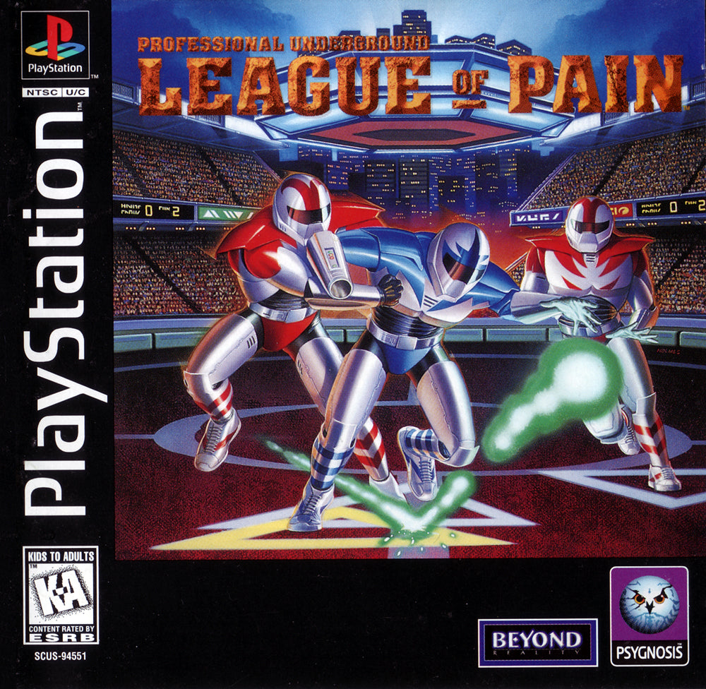 LEAGUE OF PAIN - PS1