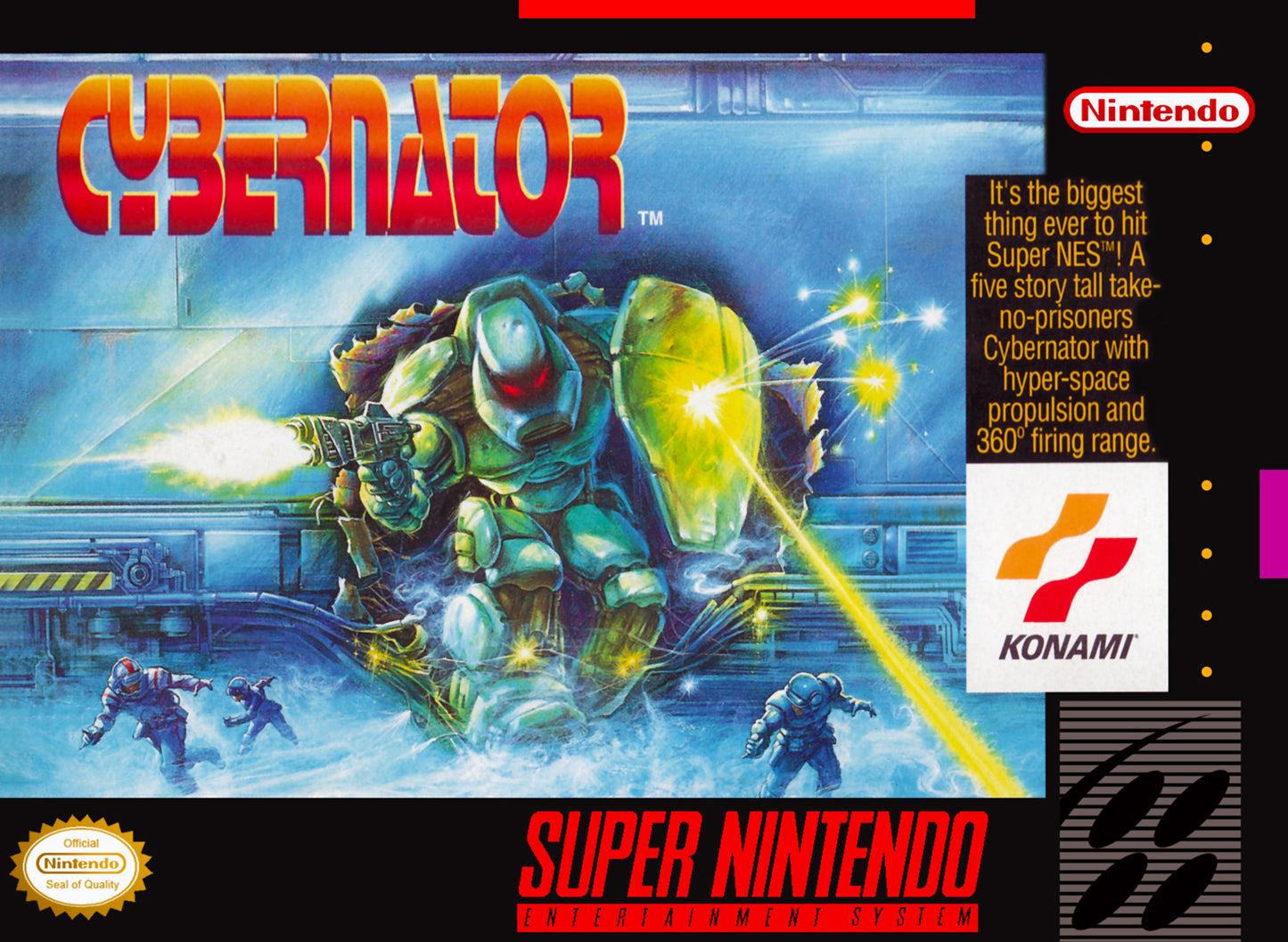 CYBERNATOR - SNES