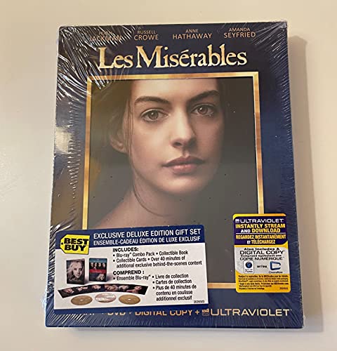 LES MISERABLES (MOVIE) - BLU-2012-HUGH JACKMAN-INC. DVD COPY (DLX