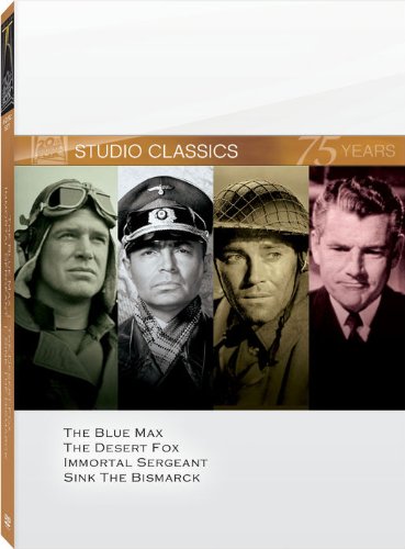 BLUE MAX/DESERT FOX/IMMORTAL SERGEANT/SI - DVD-STUDIO CLASSICS-FOUR FILMS