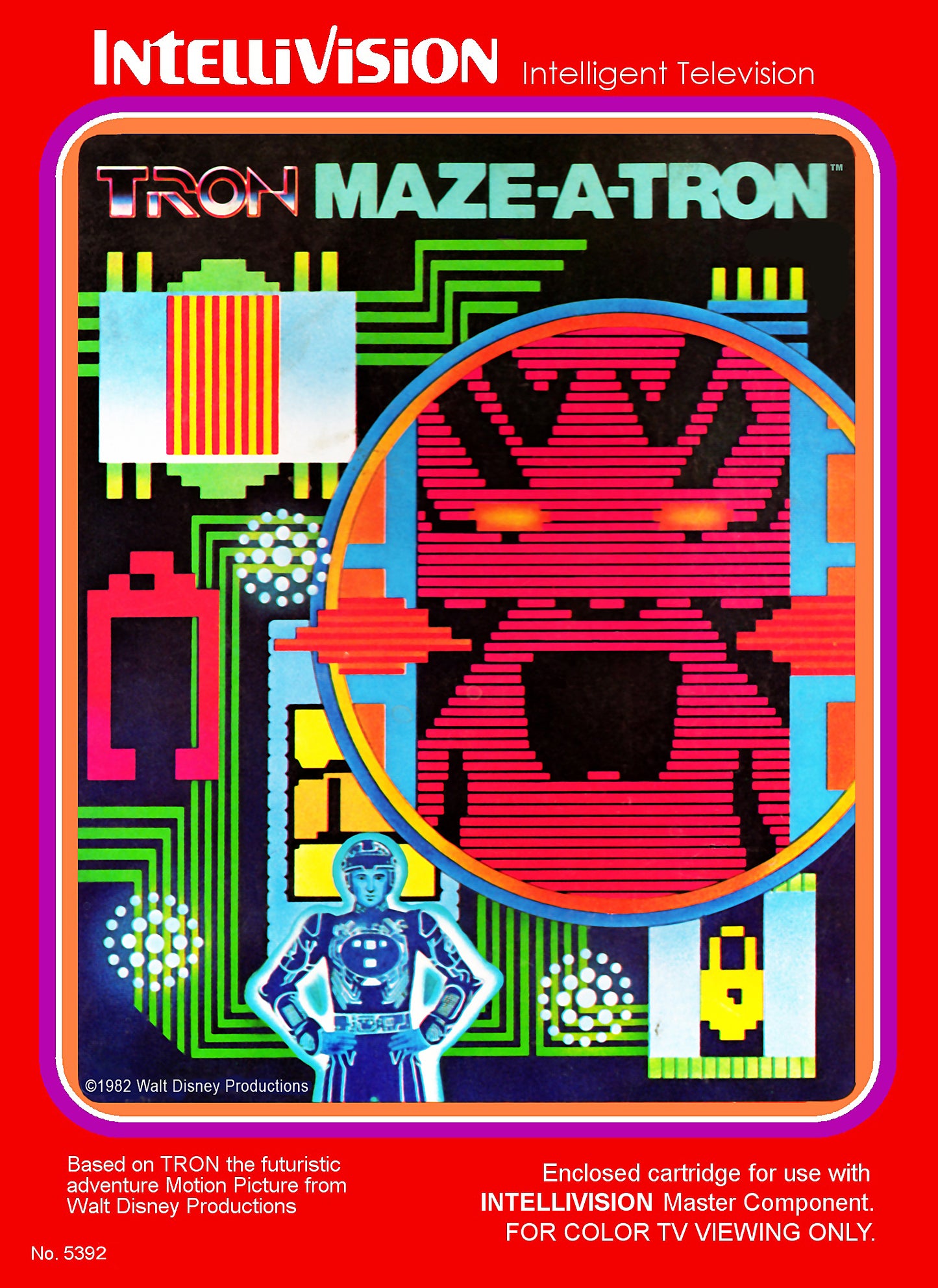 TRON: MAZE-A-TRON - INTELLI