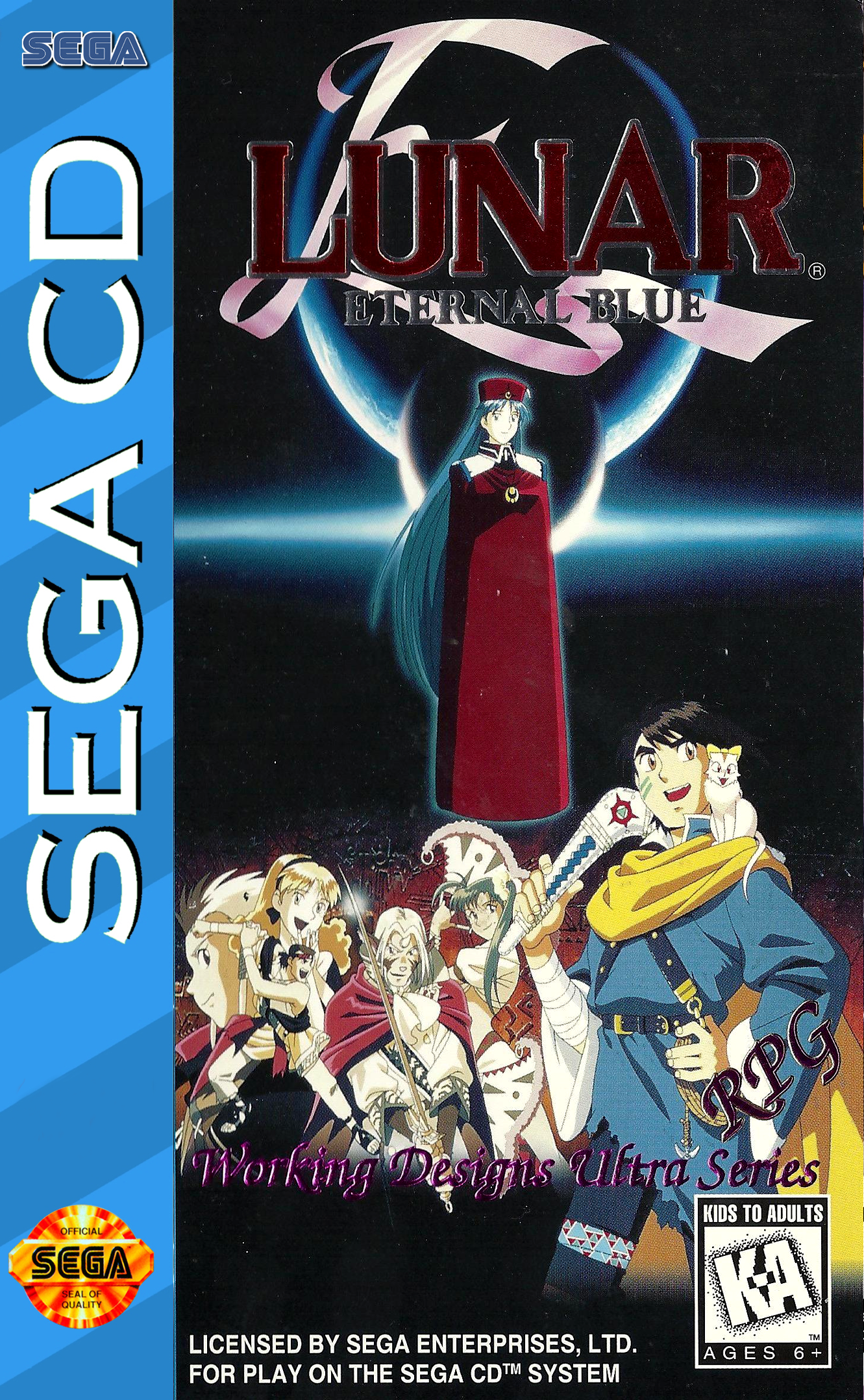 LUNAR: ETERNAL BLUE - SEGACD