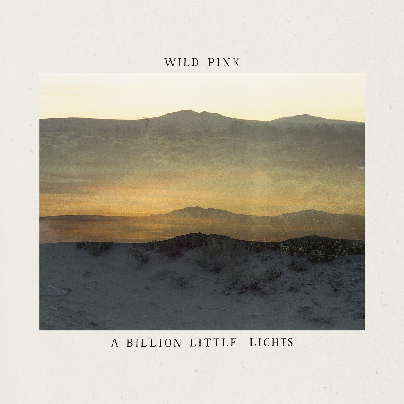 WILD PINK - A BILLION LITTLE LIGHTS (BLUE JAY VINYL)