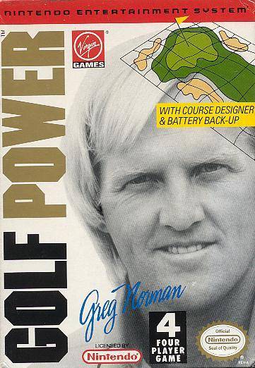 GREG NORMAN'S GOLF POWER - NES (W/BOX)