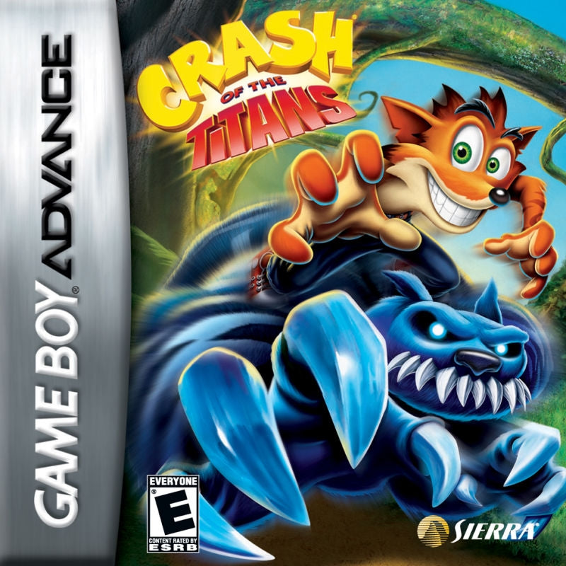 CRASH OF THE TITANS - GBA