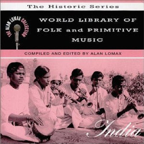 LOMAX, ALAN - WORLD LIBRARY: INDIA (CD)