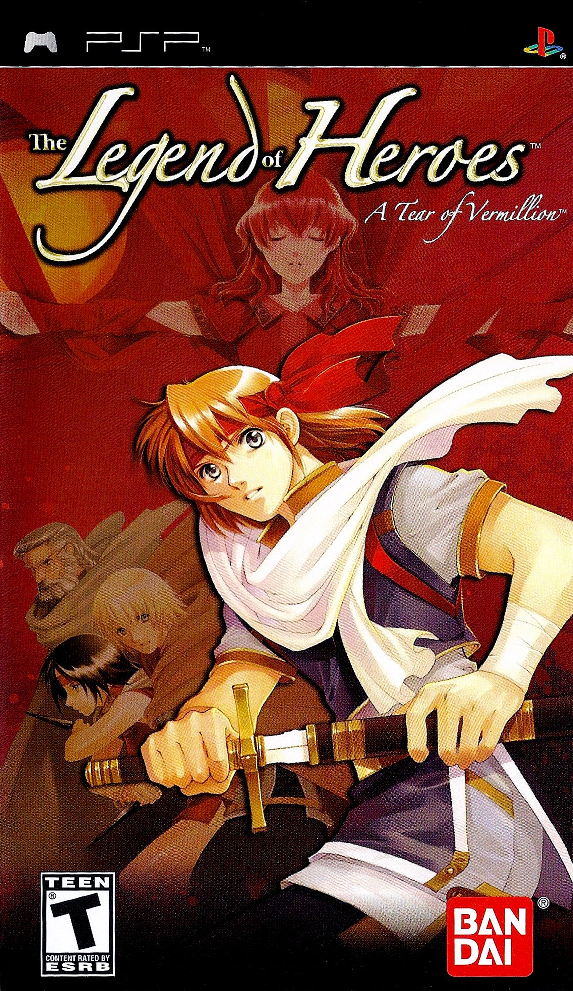 LEGEND OF HEROES: A TEAR OF VERMILLION - PSP
