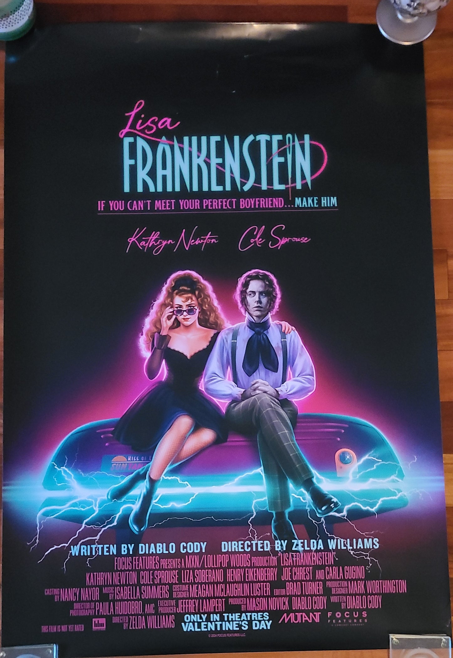Lisa Frankenstein Poster