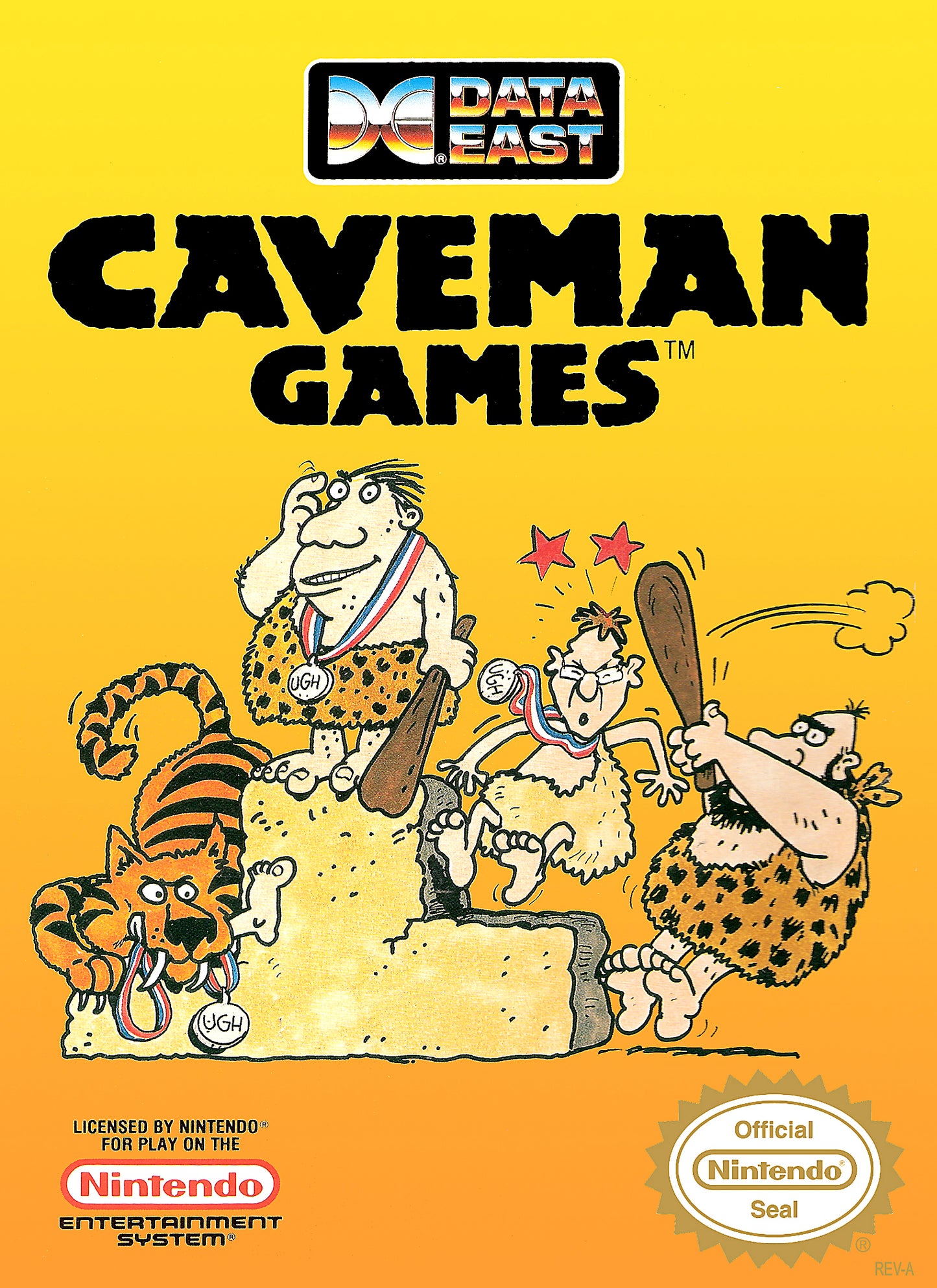 CAVEMAN GAMES - NES