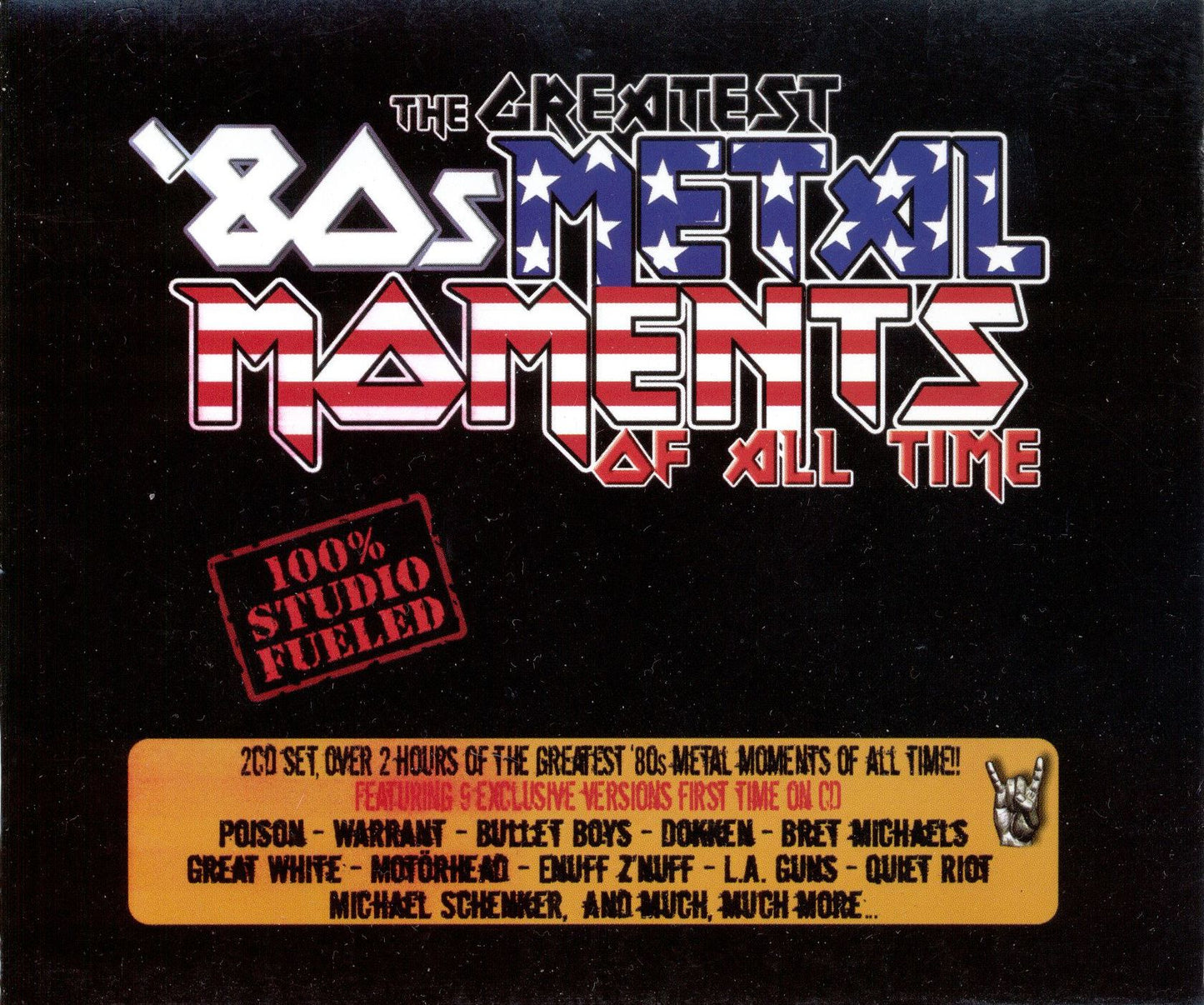 VARIOUS - GREATEST '80S METAL MOMENTS OF ALL TIME