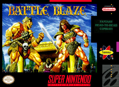 BATTLE BLAZE - SNES (W/BOX)