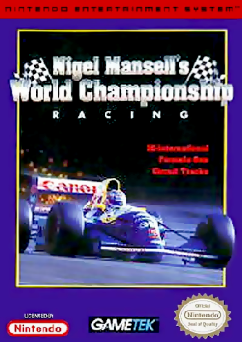 NIGEL MANSELL'S WORLD CHAMPIONSHIP RACIN - NES