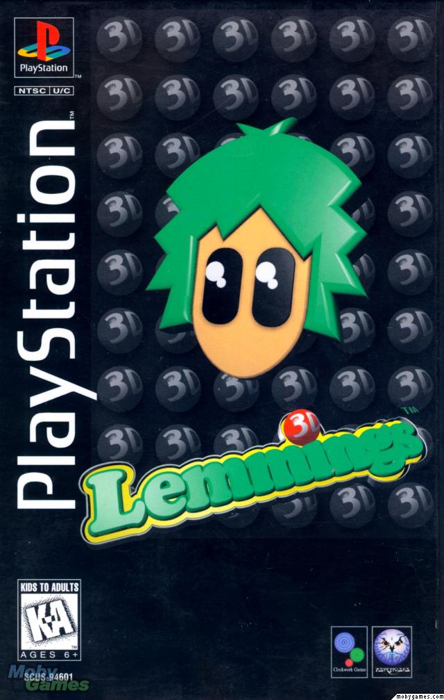 LEMMINGS 3D - PS1