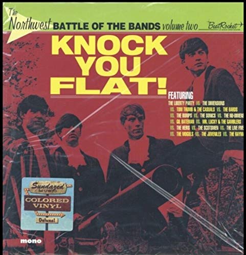 VARIOUS ARTISTS - NORTHWEST BATTLE OF THE BANDS VOL. 2: KNOCK YOU FLAT! (GREEN VINYL)