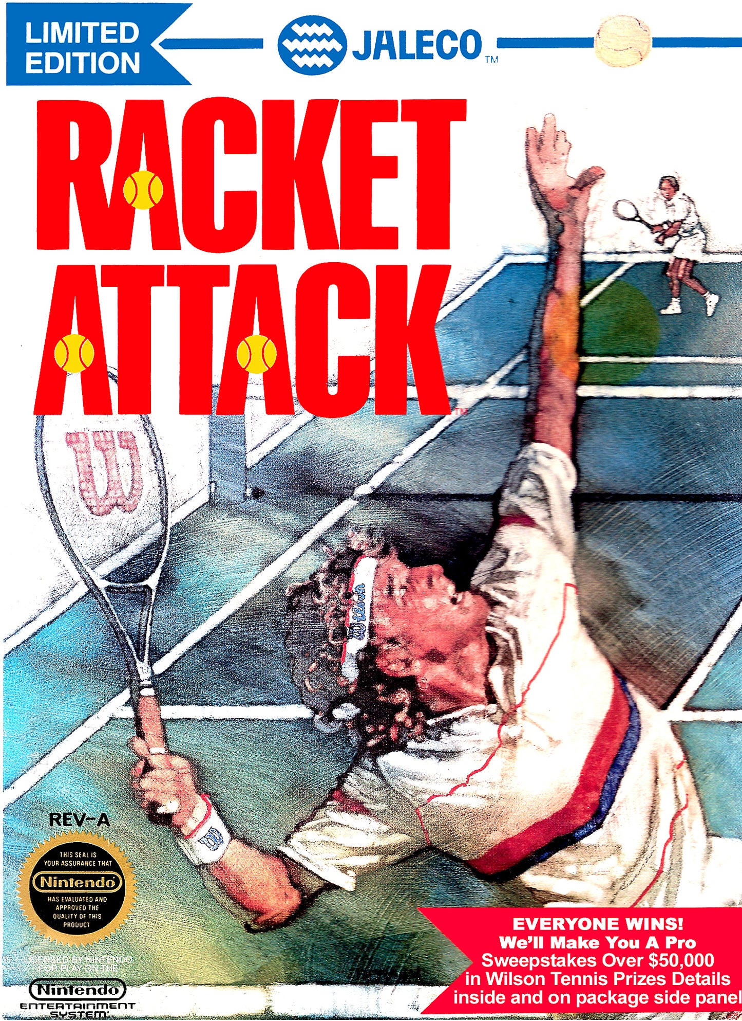 RACKET ATTACK - NES