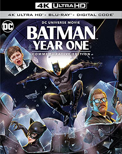 BATMAN: YEAR ONE (ANIMATED) - BLU-4K-COMMERATIVE EDITION-INC. BLU COPY
