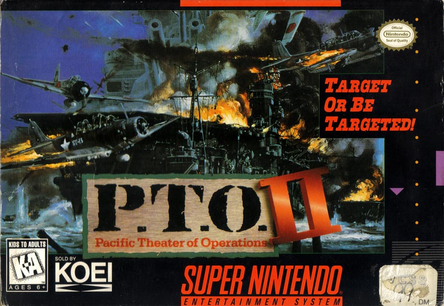 P.T.O. - SNES (W/BOX)