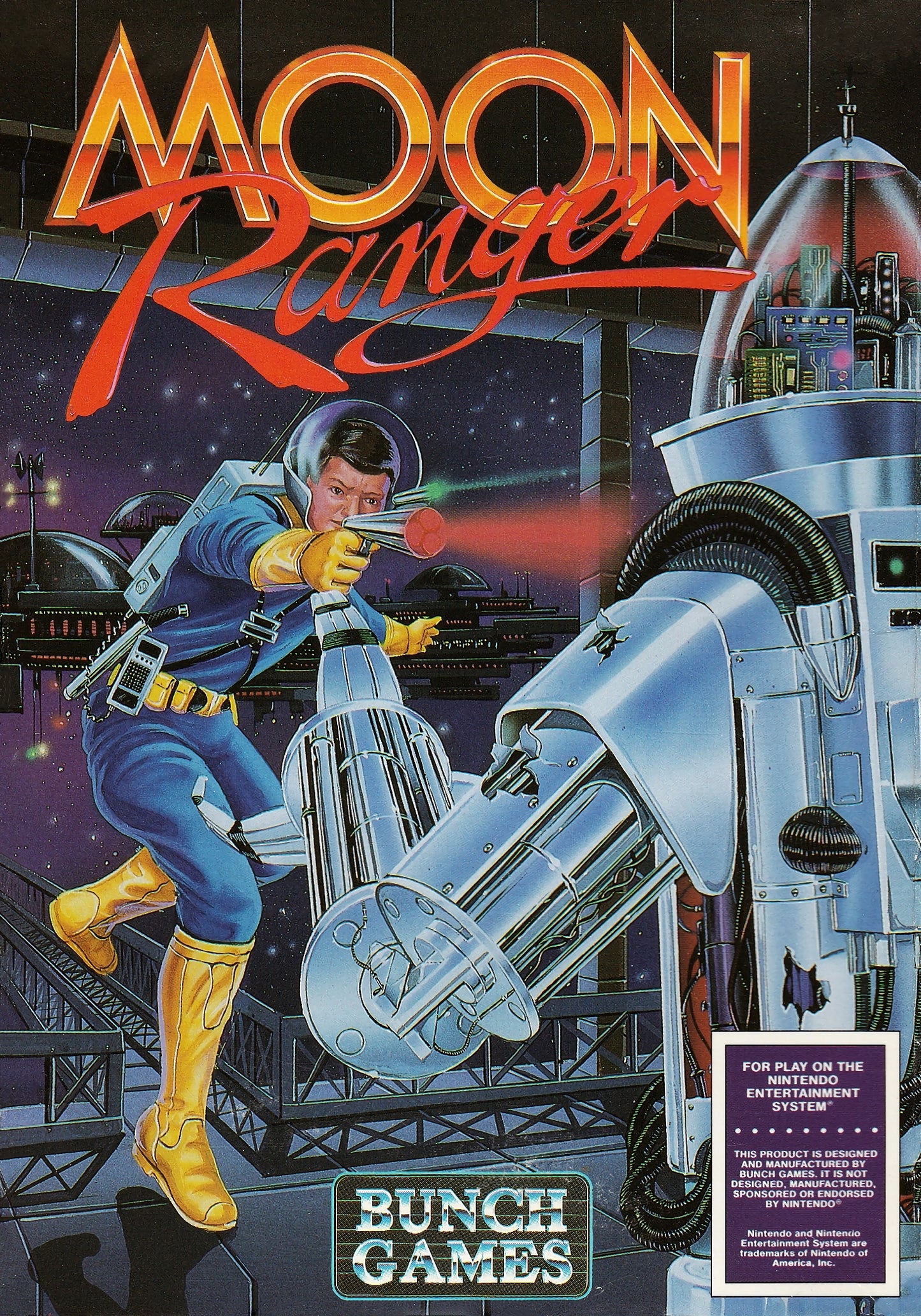 MOON RANGER - NES (W/BOX)