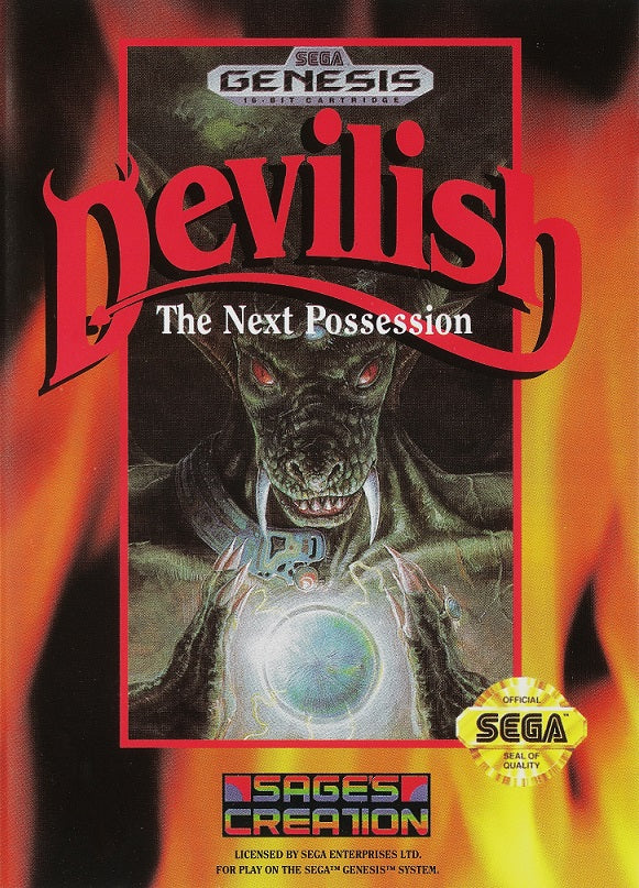 DEVILISH: THE NEXT POSSESSION - GENESIS (CARTRIDGE ONLY)