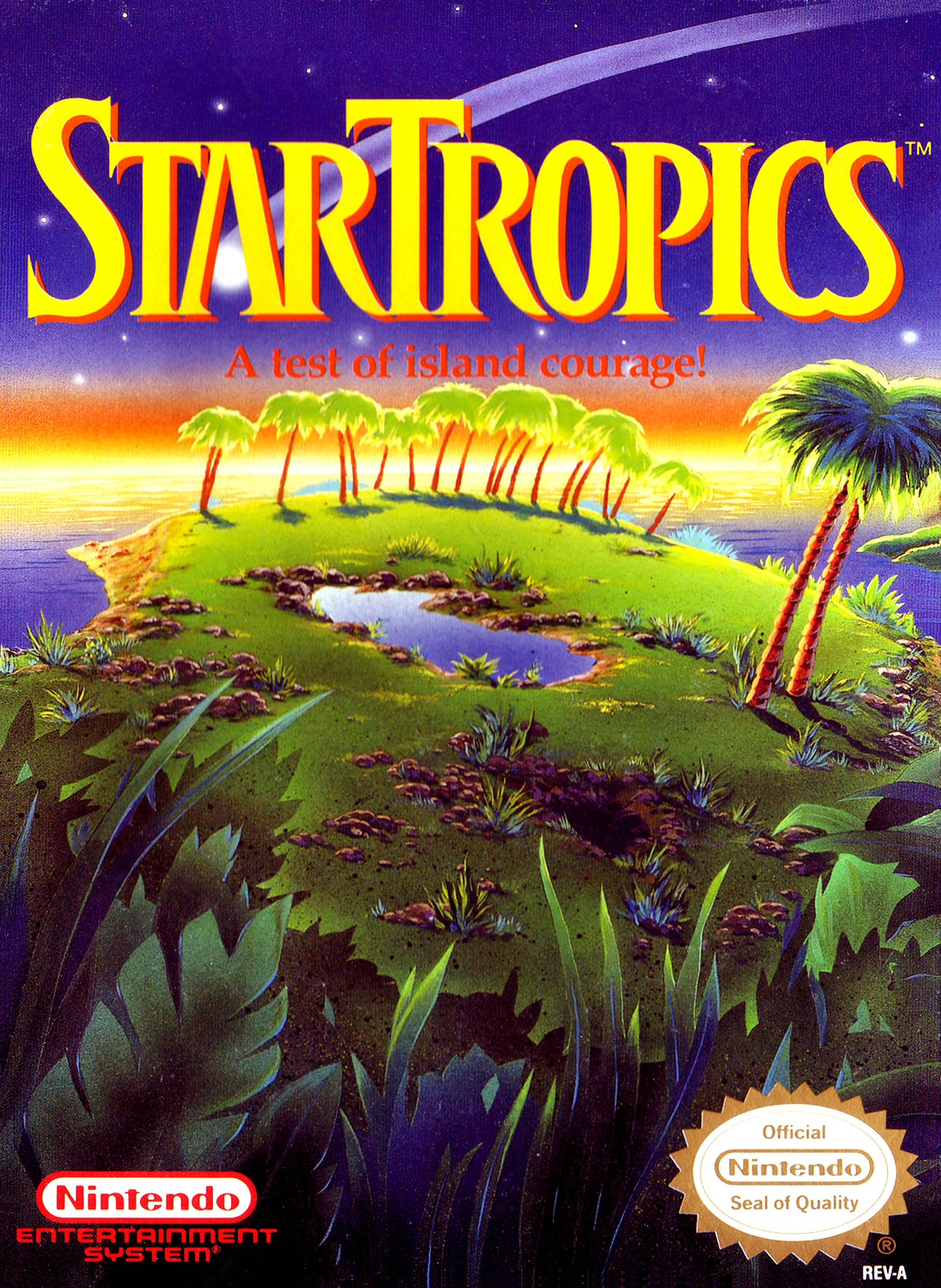 STAR TROPICS - NES (W/BOX & MANUAL)