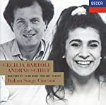 BARTOLI, CECILIA/SCHIFF, ANDRAS - ITALIAN SONGS BY BEETOVEN/SCHUBERT