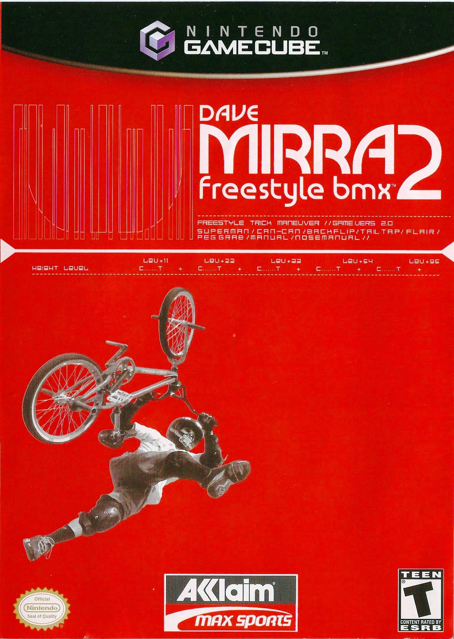 DAVE MIRRA FREESTYLE BMX 2 - GCB
