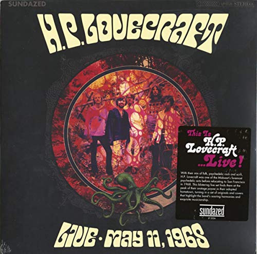 H.P. LOVECRAFT - LIVE MAY 11, 1968 (VINYL)