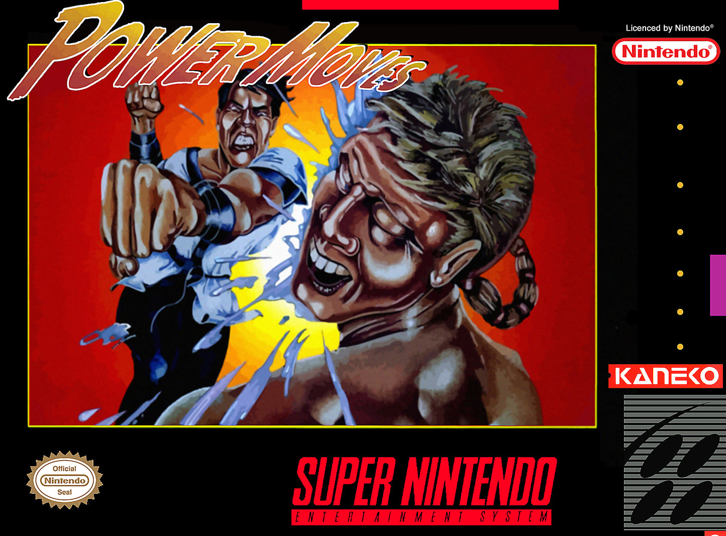 POWER MOVES - SNES