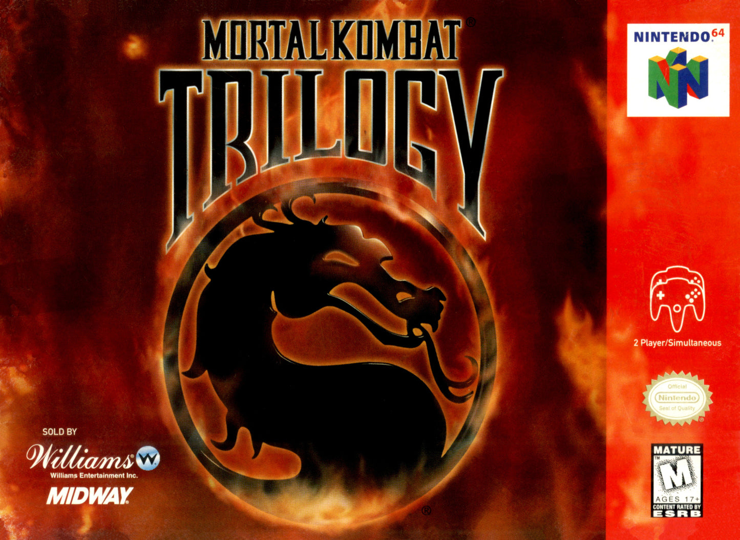 MORTAL KOMBAT TRILOGY - N64