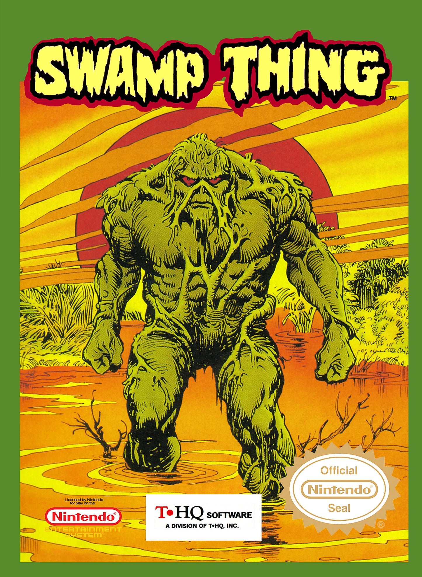 SWAMP THING - NES (W/BOX)