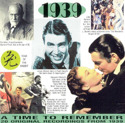 VARIOUS - A TIME TO REMEMBER 1939