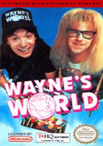 WAYNE'S WORLD - NES (W/BOX & MANUAL)