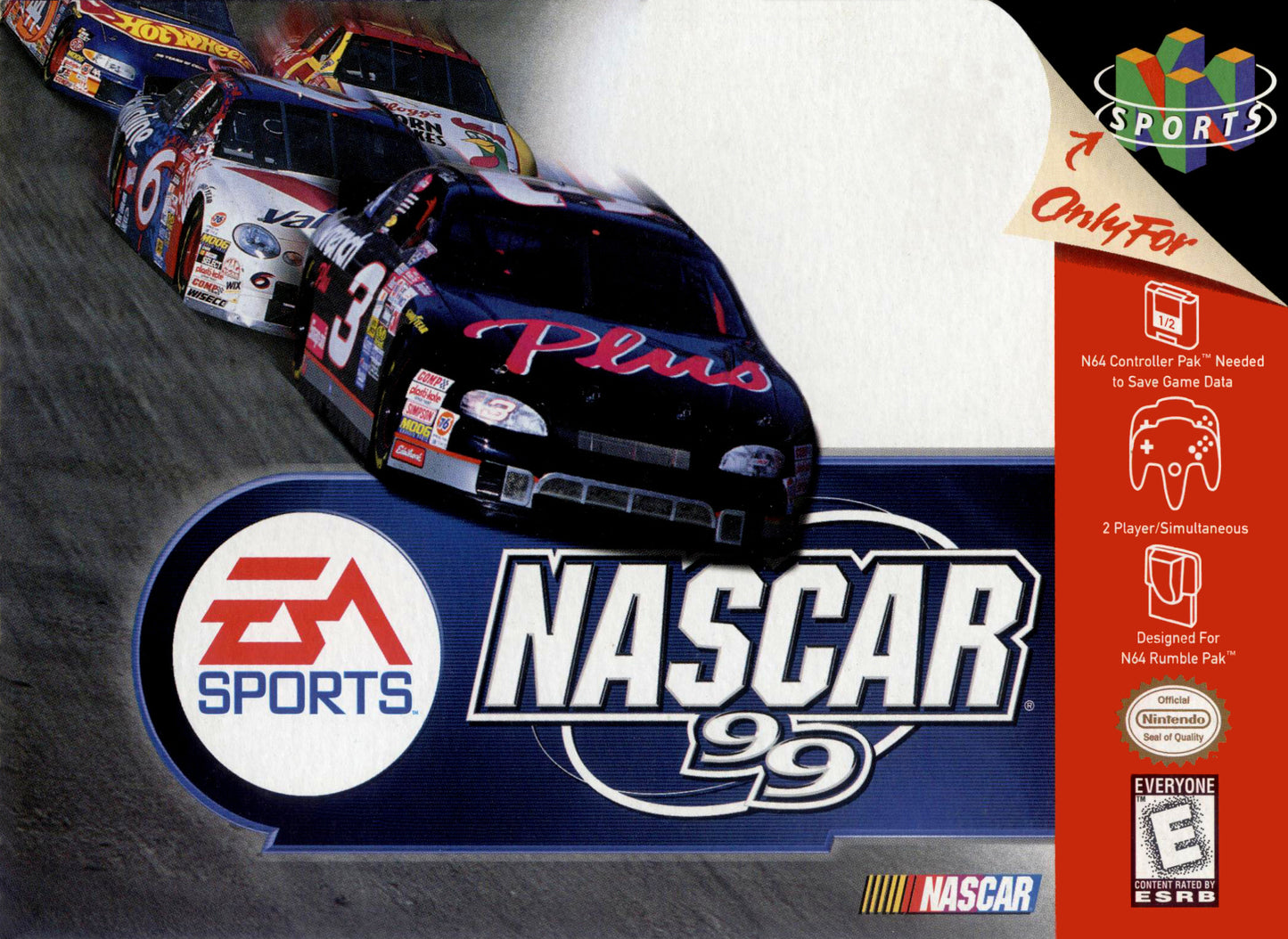 NASCAR 99 - N64 (W/BOX)
