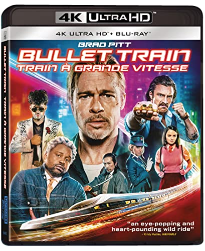 BULLET TRAIN - BLU-4K-2022-BRAD PITT-INC. BLU COPY
