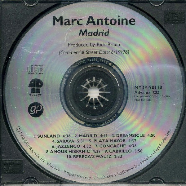 ANTOINE, MARC - MADRID